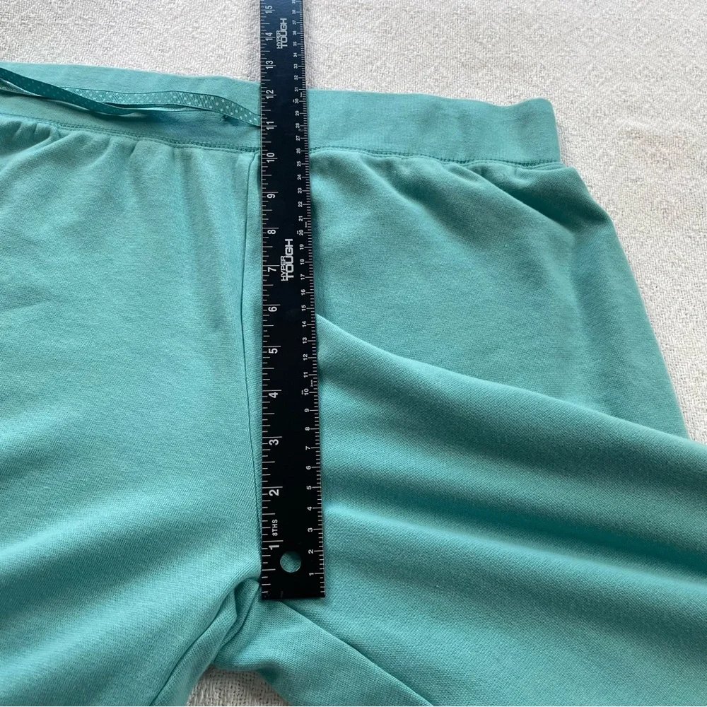Mountain Lake Teal Women's Top and‎ Bottom Set ~ Size Large Petite~  Casual Set